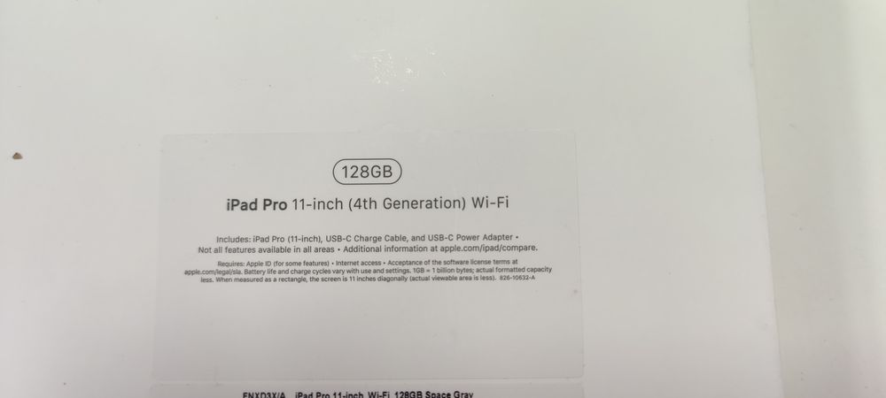 iPad 11 pro M2 128gb 100%