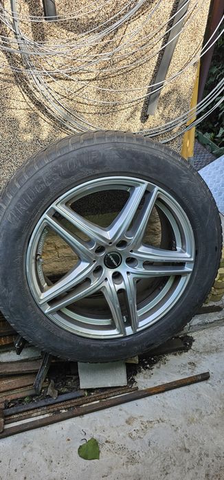 Jante BORBET R18 5x112 ET30 + senzori OEM BMW + anvelope iarnă Bridgestone – X3 X4 Q5 GLC