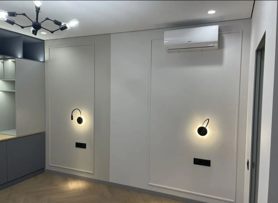 Покраска стен и потолков. Левкас. Шпаклевка.