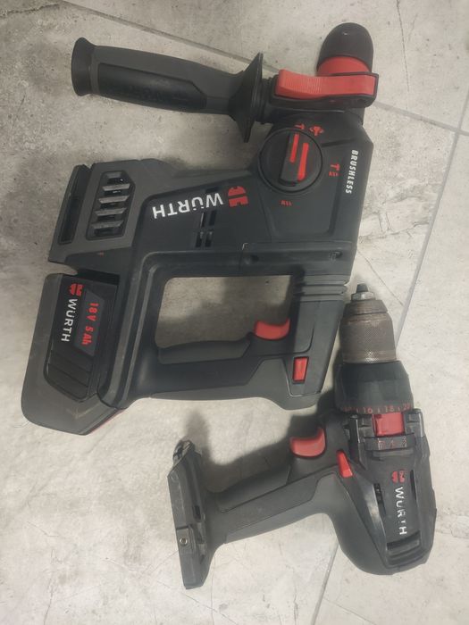 Vind set wurth rotopercutor nou nefolosit și filetanta