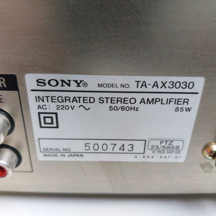 НАЙ ДОБРАТА ОФЕРТА Усилвател Sony TA-AX3030 ...