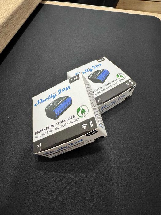 Shelly 2PM smart home