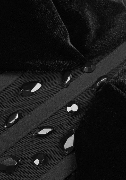 Vand rochie lunga magerial catifea