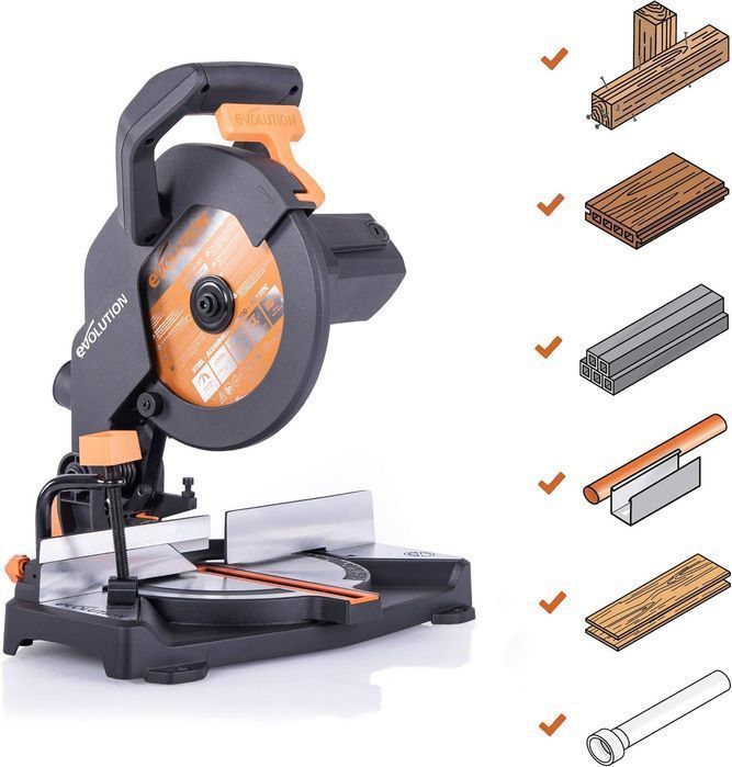 Fierastrau unghiular Evolution R210CMS 1200W FOLOSIT 265 lei