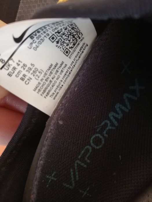 Adidași Nike Vapormax nr 41