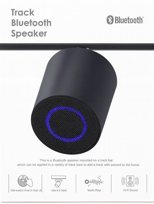 Акустическая система Track Bluetooth Speaker черный