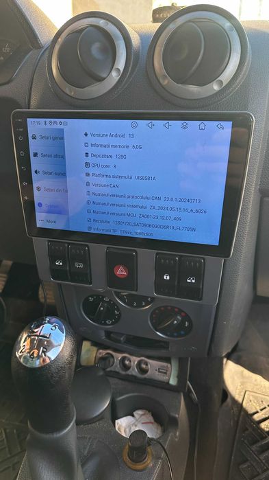 Navigatie android Dacia Logan 1 Ph1 CarPlay AndroidAuto SIM Bluetooth