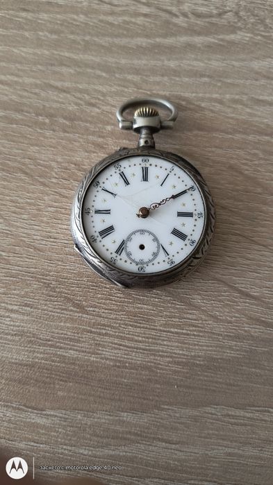 сребърен часовник за части