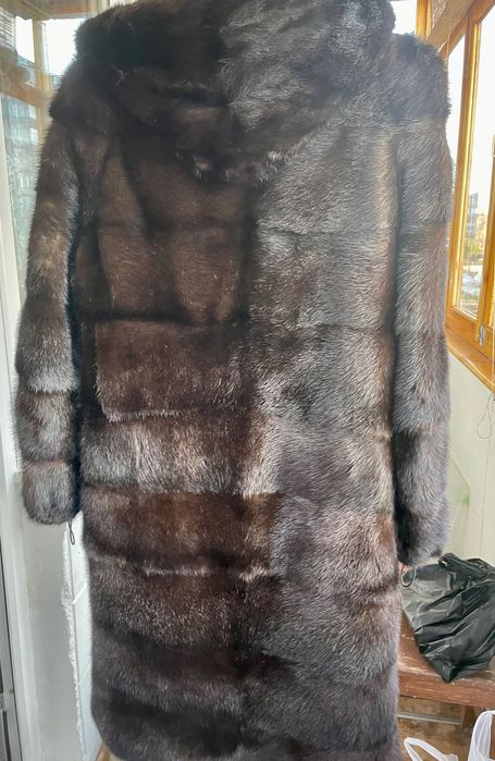 Шуба норковая б/у, 48-50