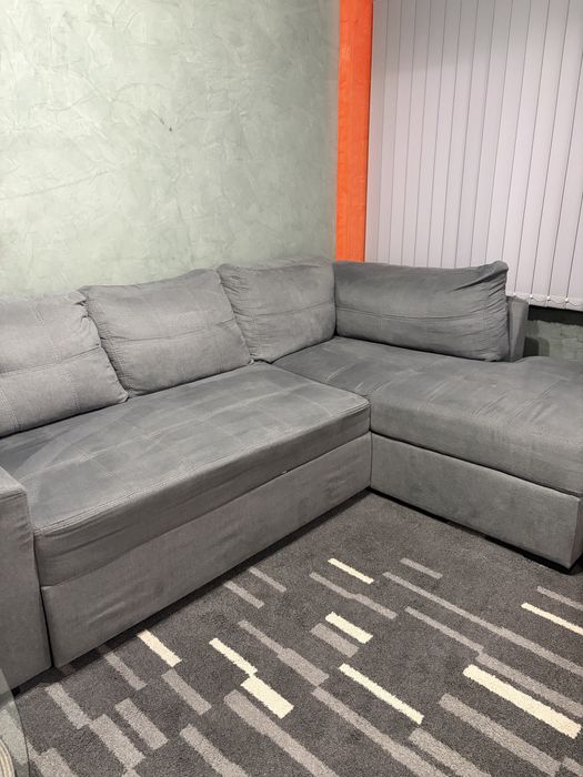 Мека мебел с функция сън и ракла с подарък топ матрак