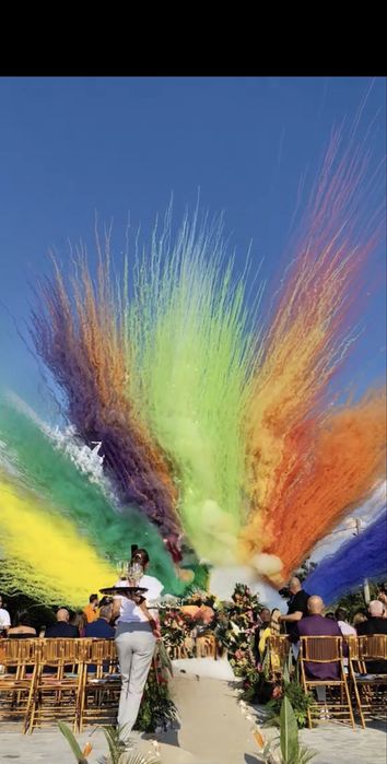 Artificii colorate de zi , Gender Reveal