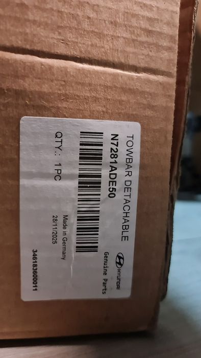 Kit nou original carlig tractare remorcare Hyundai Tucson NX4 NX4e KIA