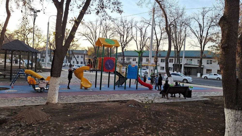 Болалар ўйин майдончалари Детские площадки Болалар майдончаси