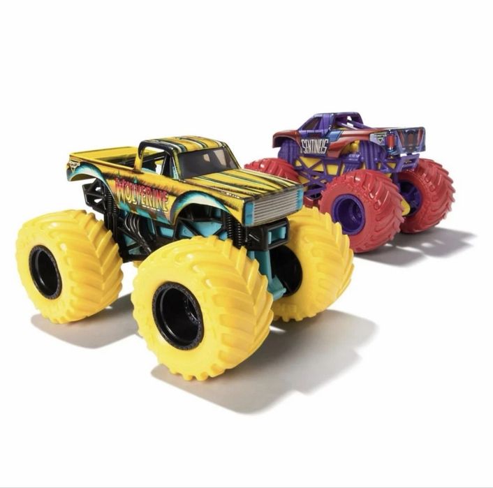 Monster Jam Marvel The Sentinels vs Wolverine 1:64