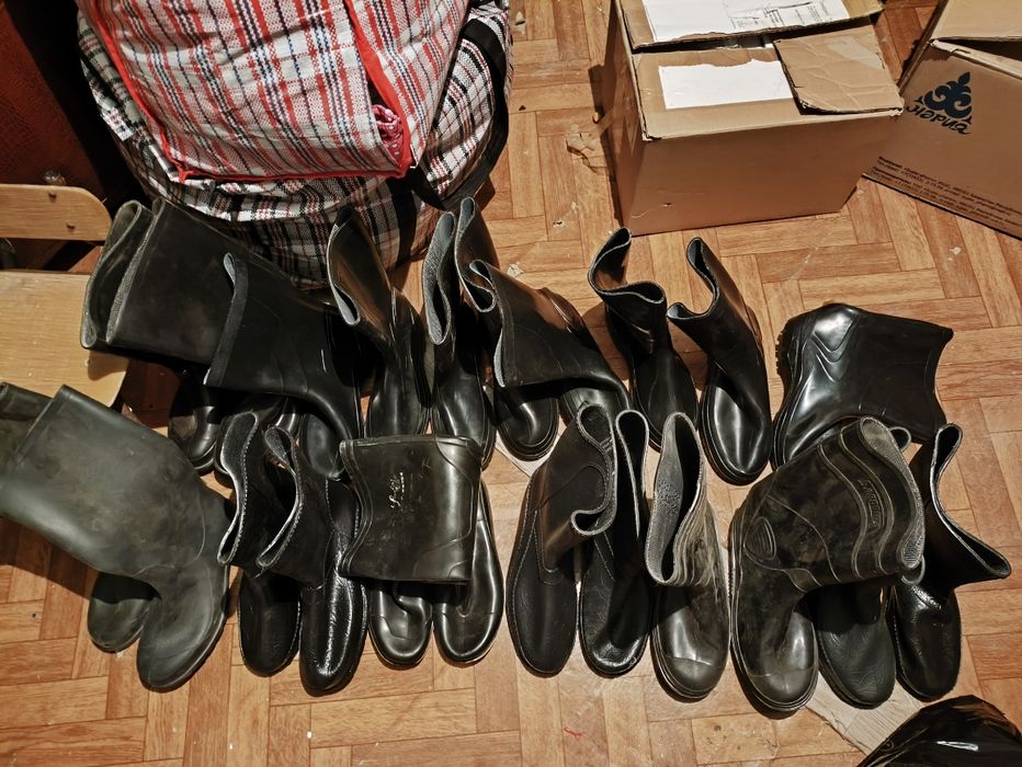 Сопоги етіктер резиновый