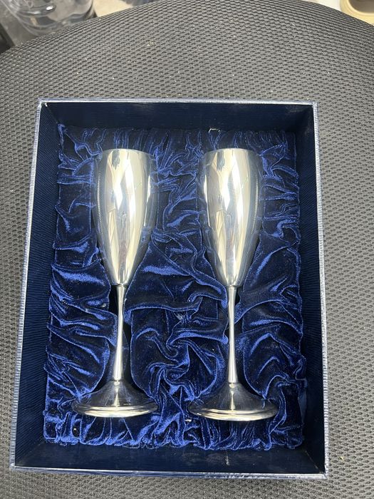 Бокалы из серебра 925