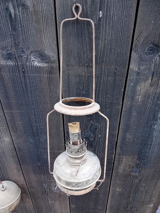 Lampa antica petrol gas