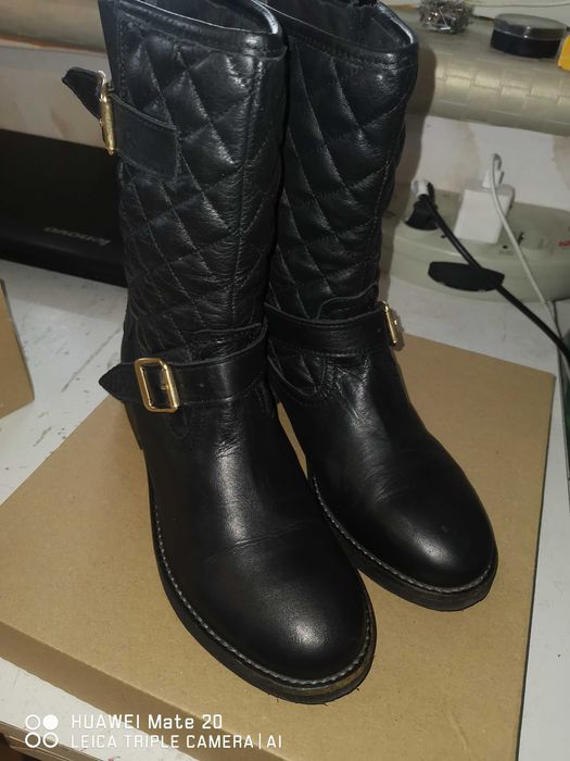 Дамски ботуши номер 38 от естествена кожа