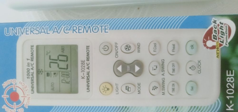 Универсальный  пулты на кондиционер