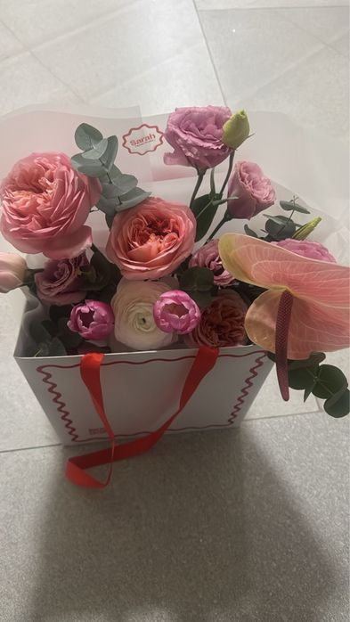 Букет свежий цветы