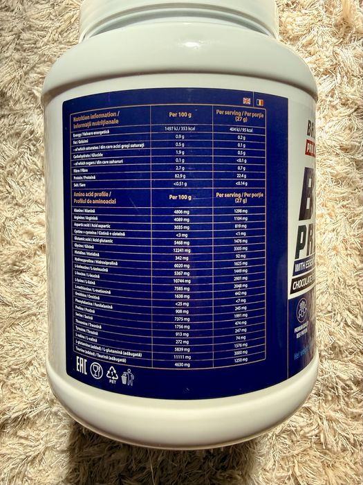 Pudra proteica pe baza de vita 1.2KG Balkan Pharmaceutic