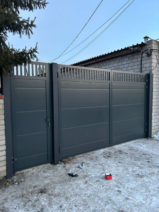 Заборы ворота сайдинг