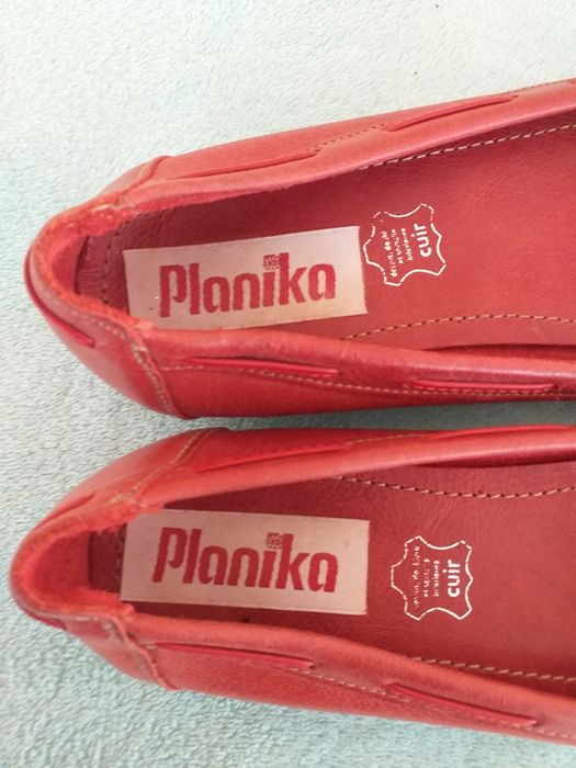 Mocasini piele nr 37 Planika