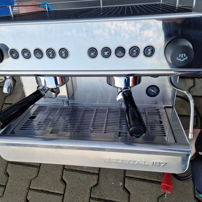 Expressor cafea cu manete Ibertial IB7 Compact 2 Grupuri Professional