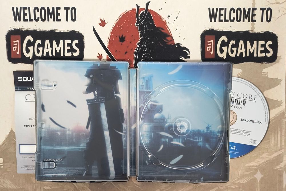Final Fantasy Crisis Core Steelbook edition PS4