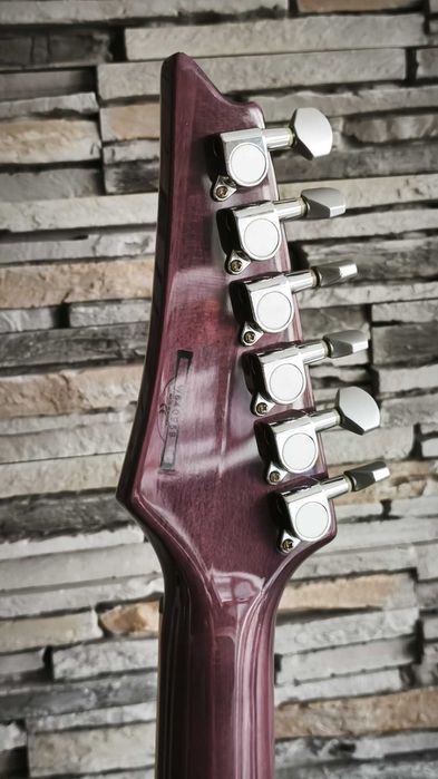 Chitara electrică Ibanez SAS32FM Dark Red Sunburst - Garantie