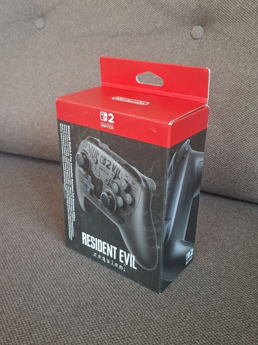 НОВ! - Nintendo Switch 2 Pro Controller Resident Evil Requiem Edition