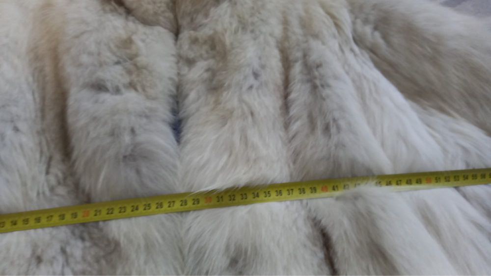 Blana vulpe alba L XL 120 cm bust