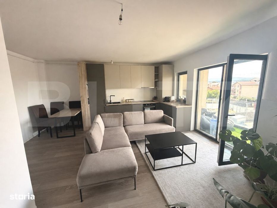 Apartament 3 camere, 65 mp, parcare subterana, zona Somesului — fotografia 3