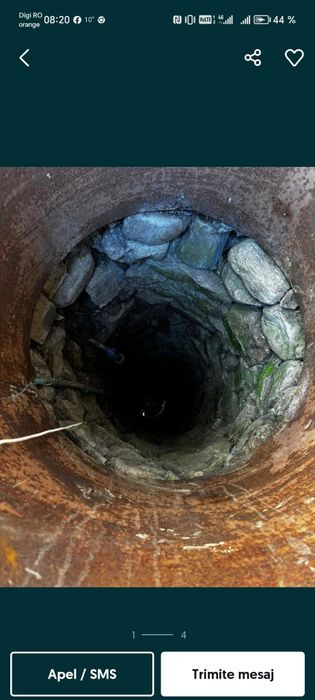 Curatare fantana Adânceasc