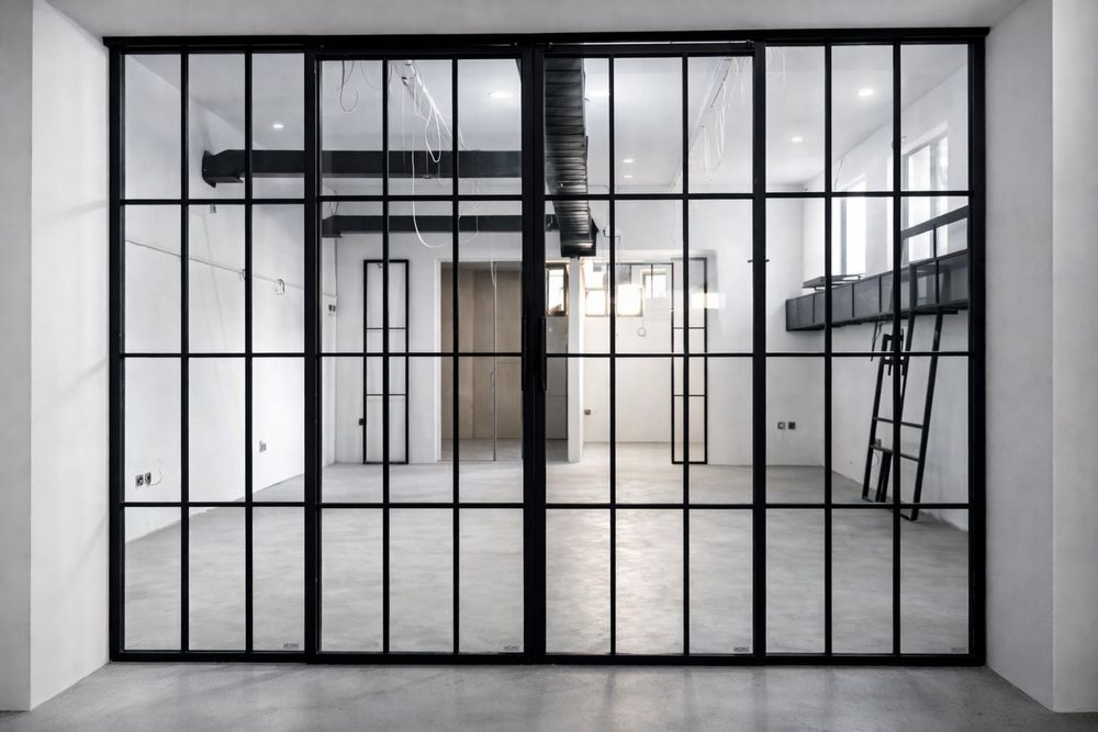 Лофт раздвежные двери