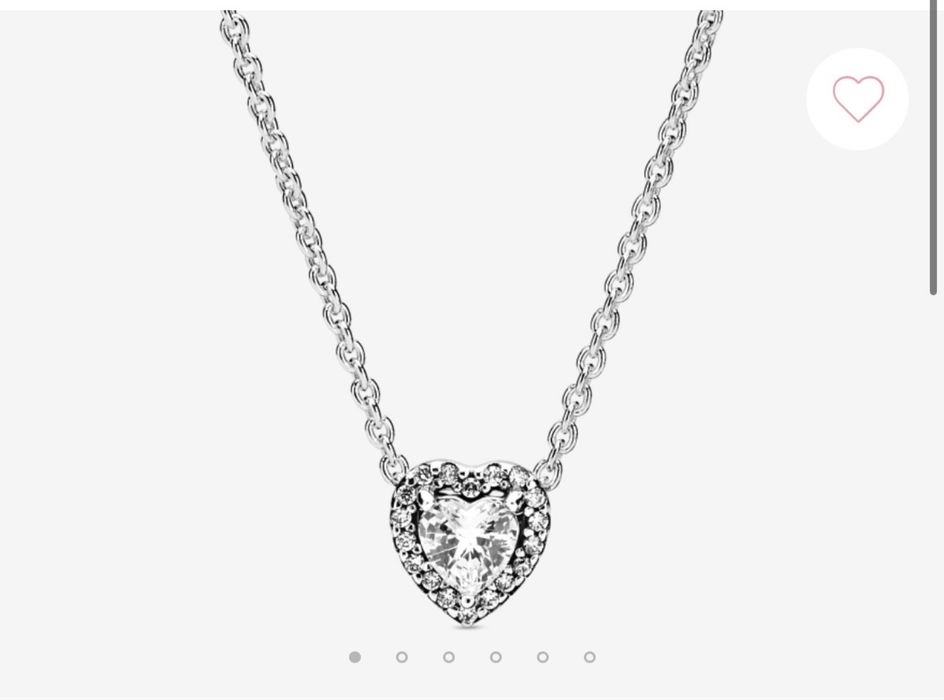 Колье Pandora сердце