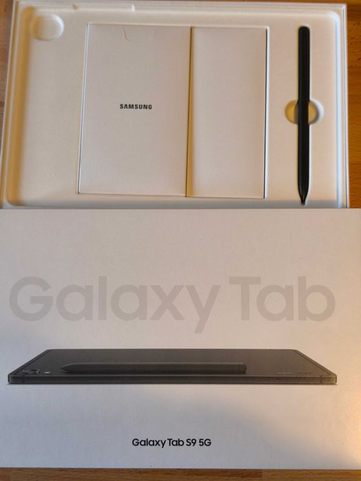 SAMSUNG Galaxy Tab S9 5G Tablet 128 GB 11 Zoll Graphite