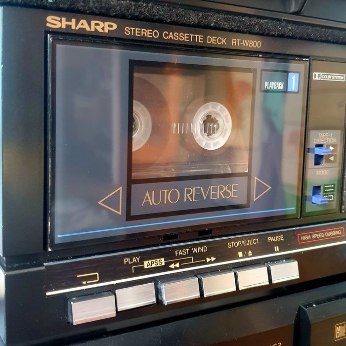 SHARP RT-W800 кассетная дека