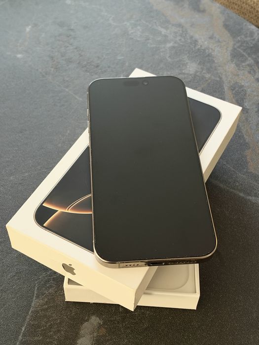 iPhone 16 Pro Max, 512 GB– касова бележка от Технополис, подарък калъф