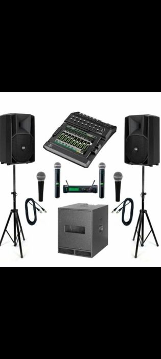 Усилитель колонка микрофон аренда прокат