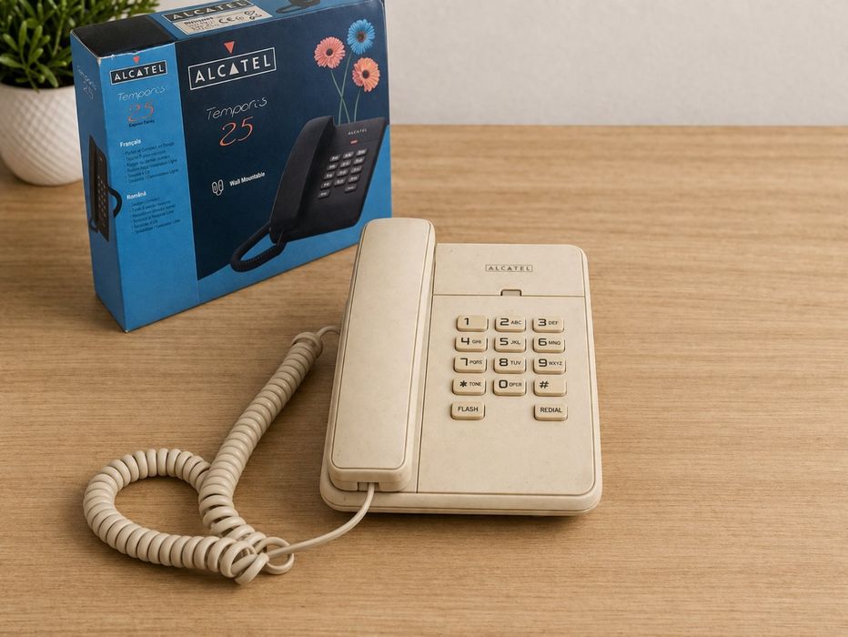 Стационарни телефони Panasonic, Alcatel, Funet