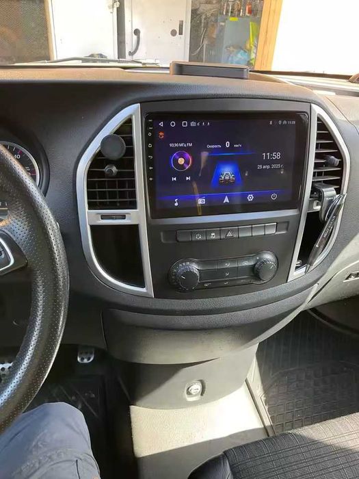 Navigatie android Mercedes Vito W447 CarPlay AndroidAuto GPS Bluetooth