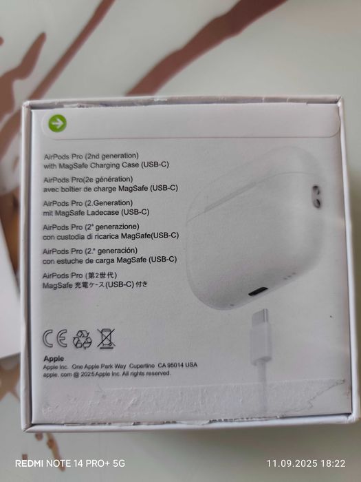 Продавам спешно Airpods Pro 2 (ANC)