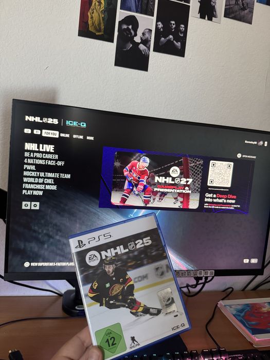 Диск для PS5 NHL25