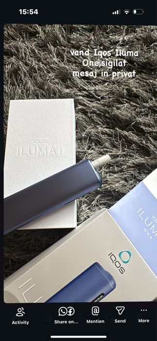 Vand Iqos Iluma One,sigilat