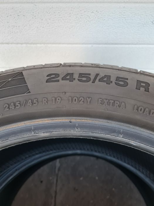 Летни гуми 2 броя CONTINENTAL ContiSportContact5 245 45 R19 дот 2816