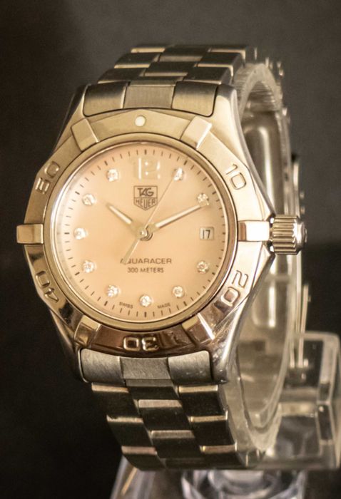 Дамски часовник TAG Heuer Aquaracer – Диаманти, розов седеф, 28мм
