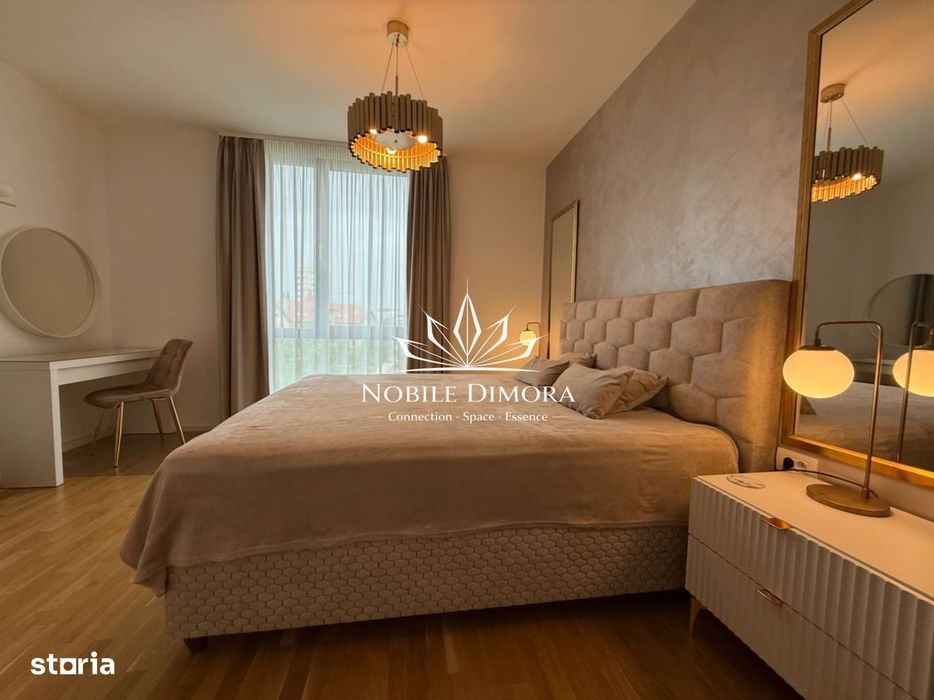 ISHO - Apartament cu 4 camere de lux, 2 bai, 2 balcoane, parcare priva