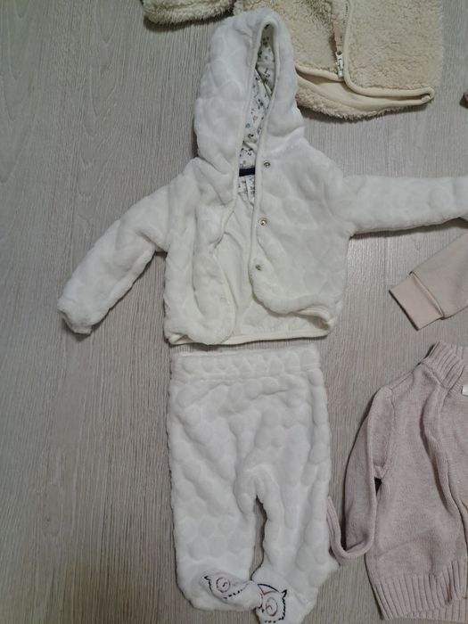 Lot hainute groase, fetita, 0-3 luni, diverse firme