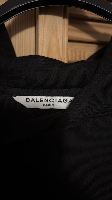 Hoodie balenciaga wave negru